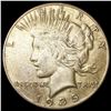 1935 Silver Peace Dollar NEARLY UNCIRCULATED