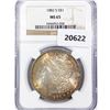 1882-S Morgan Silver Dollar NGC MS65