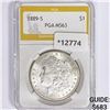 1889-S Morgan Silver Dollar PGA MS63