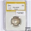 1893 Isabella Silver Quarter PGA MS65