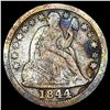 Image 1 : 1844 Seated Liberty Dime NICE CIRCULATED
