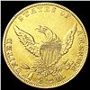 Image 2 : 1836 Block 8 $2.50 Gold Quarter Eagle CLOSELY UNC