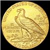 Image 2 : 1915 $2.50 Gold Quarter Eagle CLOSELY UNC