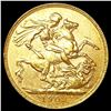 Image 1 : 1903 G.B. 1/2oz Gold Sovereign CLOSELY UNC