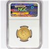 Image 2 : 1902 20 Kroner .13oz Norway Gold NGC MS66