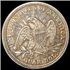 Image 2 : 1853 Arws & Rays Seated Quarter ABOUT UNC