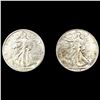 (2) Walking Half Dollars (1935, 1936) UNCIRCULATE