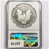 Image 2 : 1994-P American Silver Eagle NGC PF69 UC