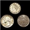 Image 1 : 3 Misc Coins LIGHT CIRCULATED