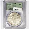 Image 1 : 1884-O Morgan Silver Dollar PCGS MS65