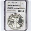 Image 1 : 1994-P American Silver Eagle NGC PF69 UC