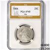 Image 1 : 1806 Clip Draped Bust Quarter PGA XF40