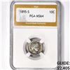 1895-S Barber Dime PGA MS64