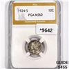 1924-S Mercury Silver Dime PGA MS60
