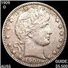 1909-O Barber Quarter CHOICE AU