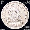 1853-O NO ARW Seated Liberty Half Dime CHOICE AU