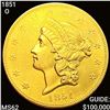 1851-O $20 Gold Double Eagle UNCIRCULATED