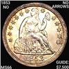 1853 NO ARW Seated Liberty Dime SUPERB GEM BU