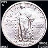 1919-S Standing Liberty Quarter GEM BU