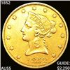 1852 $10 Gold Eagle CHOICE AU