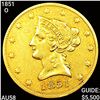 1851-O $10 Gold Eagle CHOICE AU
