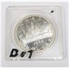 Image 1 : #17 1966 CANADIAN $1 VOYAGEUR SILVER DOLLAR COIN