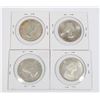 Image 2 : #19 SILVER CANADA 50 CENTS LOT OF 4