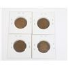 Image 1 : #84 LOT OF 4 CANADA ONE CENT 1915 1916 1917 1918