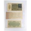 Image 2 : #109 LOT OF THREE GERMAN MARK PAPER MONEY