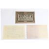 Image 2 : #110 LOT OF THREE GERMAN MARK PAPER MONEY