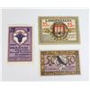 Image 2 : #112 LOT OF THREE GERMAN MARK PAPER NOTES