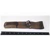 Image 1 : #125 WW2 EUROPEAN BAYONET LEATHER FROG FOR BELT