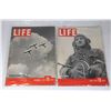 Image 1 : #205 WWII LOT OF 2 LIFE MAGAZINES 1939 1940