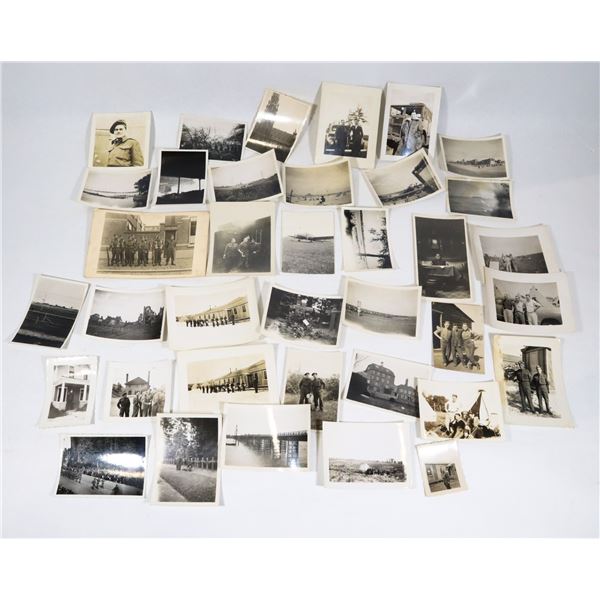 #217 LARGE LOT MILITARY PHOTOGRAPHS WW1 WW2