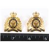 Image 1 : #299 VINTAGE 70'S-80'S RCMP COLLAR BADGES