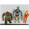 Image 1 : #550 LOT OF 3 THUNDERCATS S-S-SLITHE MUMM-RA