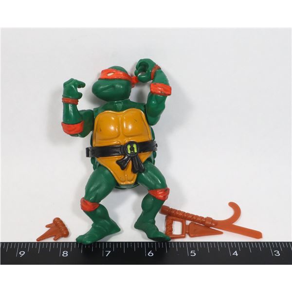 #600 MICHELANGELO HARD HEAD 1988 W/ ACCESSORIES