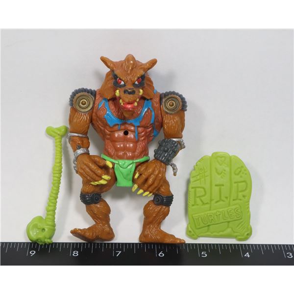 #626 RAHZAR W/ ACCESSORIES 1991 TEENAGE MUTANT