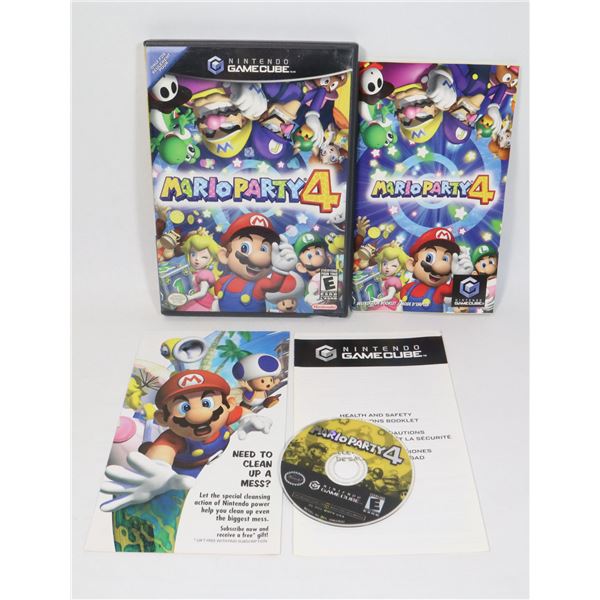 836 MARIO PARTY 4 CIB NINTENDO GAMECUBE 836 mario party 4 cib nintendo gamecube