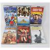 Image 1 : #924 PSP LOT OF6 MOVIES IN CASE INC. RESIDENT EVIL