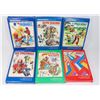 Image 1 : #945 LOT OF 6 BOXED INTELLIVISION GAMES 1980'S