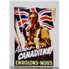 Image 1 : #1022 MODERN REPRINT POSTER WW2 FRENCH