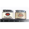 Image 1 : #1183 LIGHTER PAIR VINTAGE CAA IMPERIAL ESSO