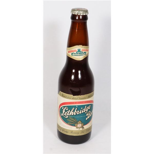 #1186 UNOPENED LETHBRIDGE BREWERY BEER
