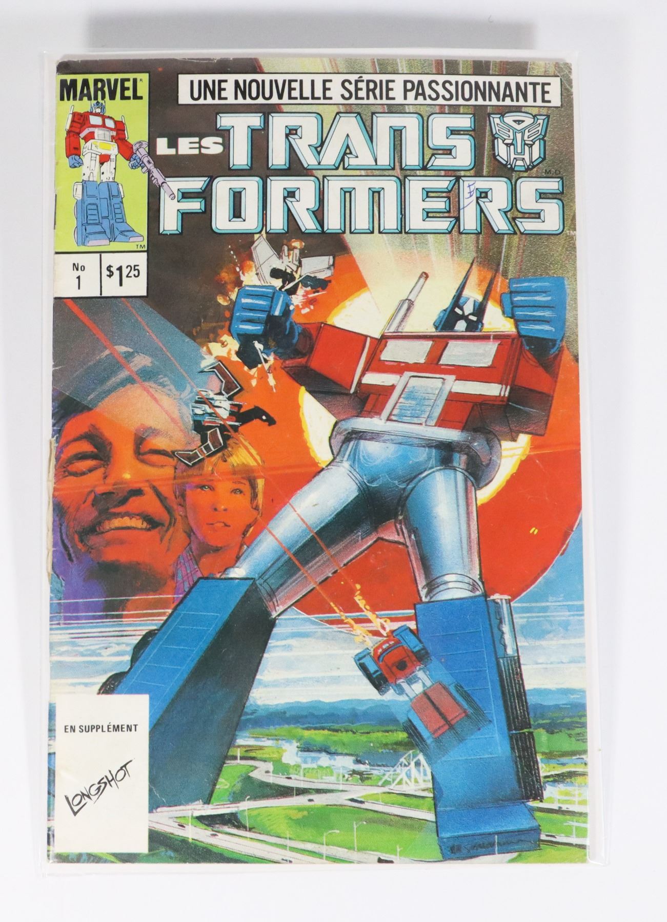 Key Marvel Comics #1243 KEY MARVEL COMICS TRANSFORMERS #1 LES