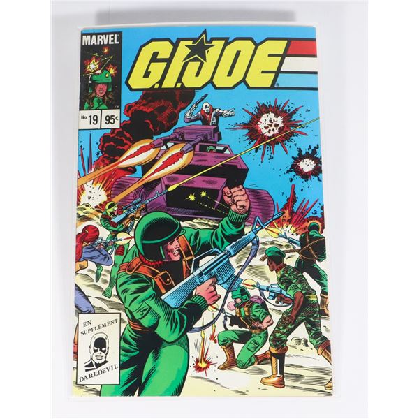 #1273 MARVEL COMICS G.I. JOE #19 FRENCH CANADIAN