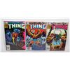 Image 1 : #1441 LOT OF 3 MARVEL COMICS THE THING #1 TO #11