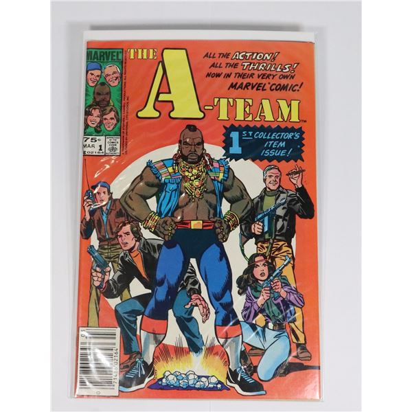 #1442 MARVEL COMICS THE A-TEAM #1 1984 MR.T