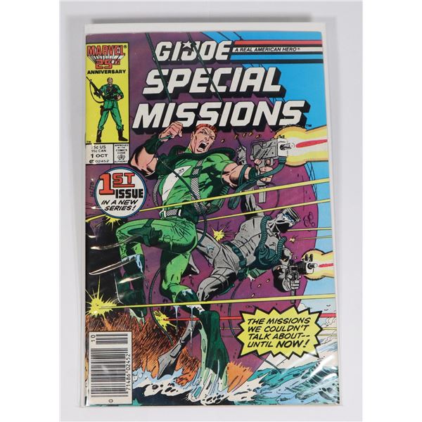 #1443 MARVEL COMICS G.I. JOE SPECIAL MISSIONS #1