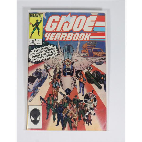 #1444 MARVEL COMICS G.I. JOE YEARBOOK #1 1985